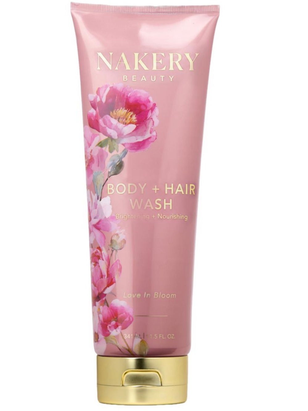 Nakery Beauty Love in Bloom Body + Hair Wash 11.5 oz